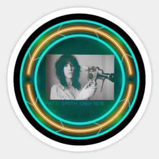 Patti Smith logo Sticker